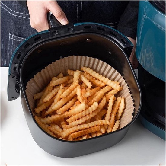 Zetamo Airfryer Bakpapier ronde vellen van 16 centimeter