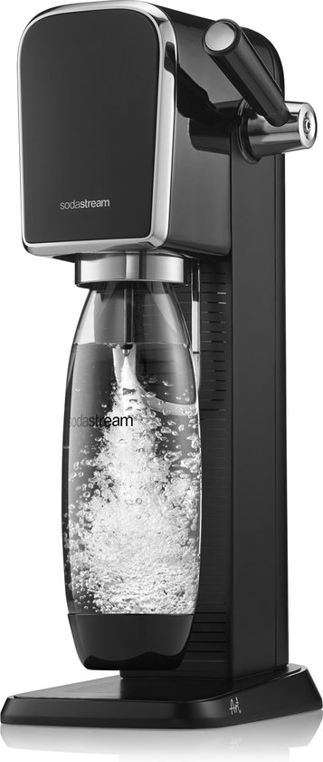 SodaStream ART bruiswatermachine met rond design in het zwart