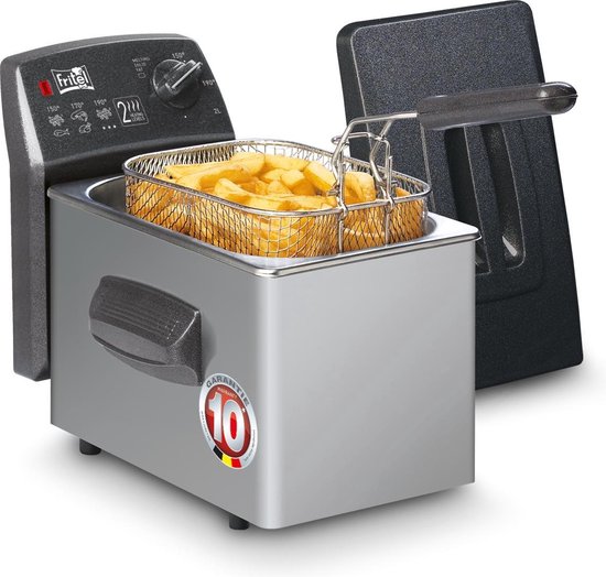 FRITEL Turbo SF 4050 frituurpan met antistofdeksel