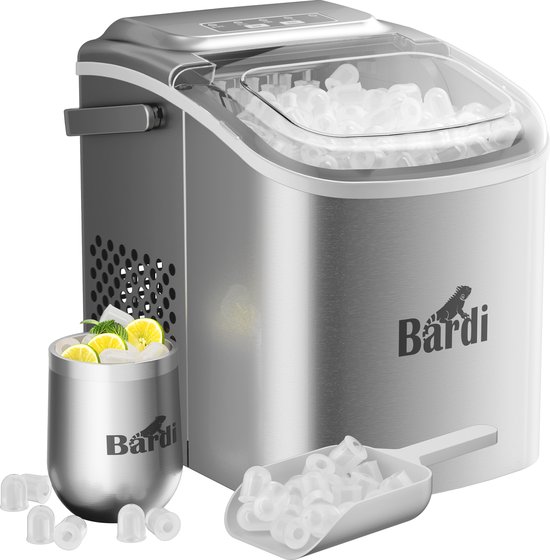 Bardi IJsblokjesmachine in roestvrijstaal
