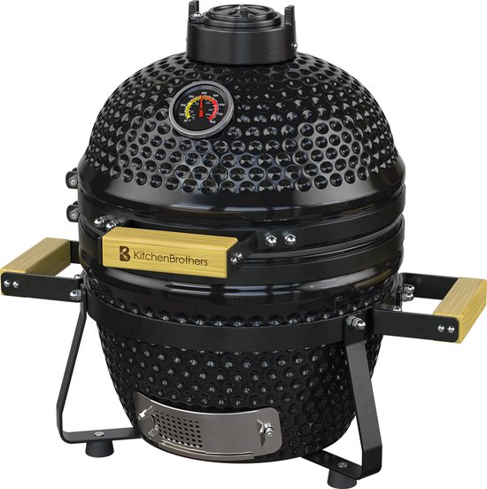 KitchenBrothers Kamado BBQ Deluxe houtskoolbarbecue van 13 inch