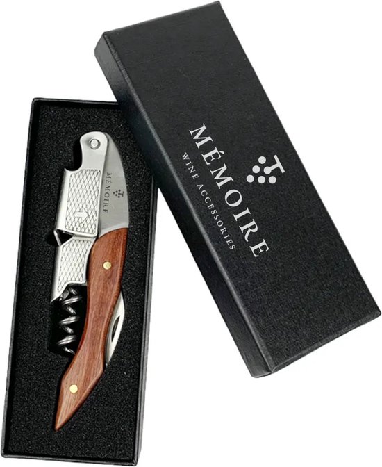 Mémoire Couteau Sommelier kurkentrekker van rosewood