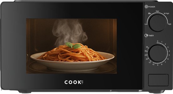 COOK-IT vrijstaande magnetron met vijf verwarmingsstanden
