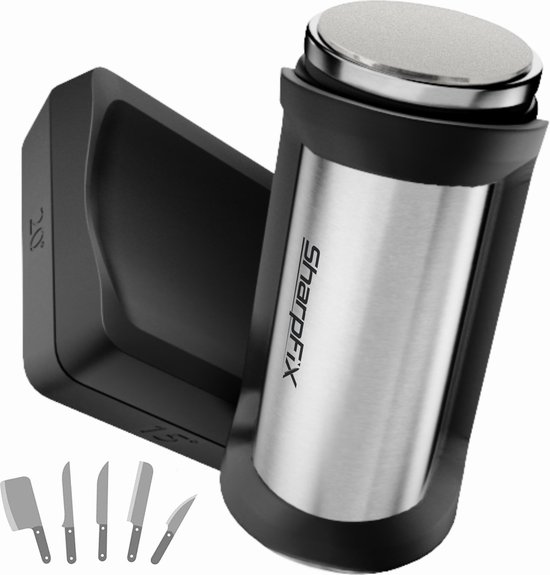 SharpFix Glide4 rollende messenslijper met vier slijphoeken