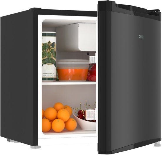 CHiQ CSD46D4D mini-koelkast van 46 liter in zwart