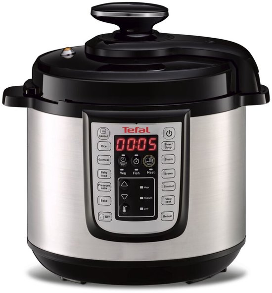 Tefal All-in-One CY505E multicooker met snelkookfunctie