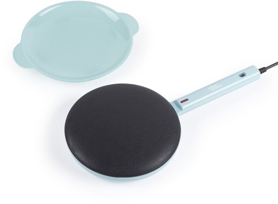 Giles & Posner handheld pannenkoekenmaker in het blauw