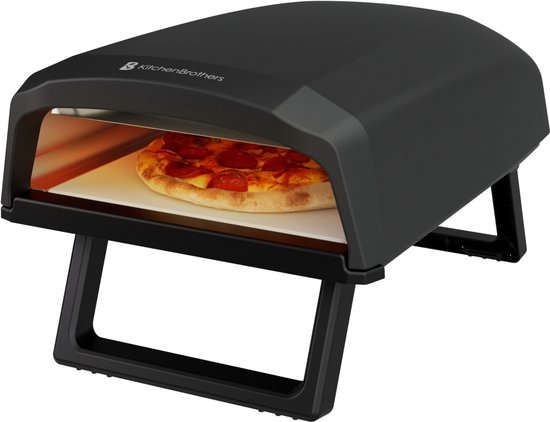 KitchenBrothers elektrische pizza oven voor buiten en binnen