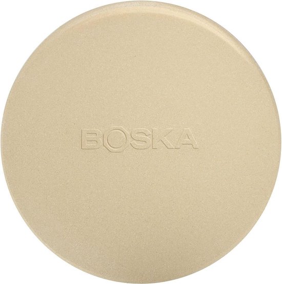 Boska Pizzasteen Deluxe rond model voor oven en bbq
