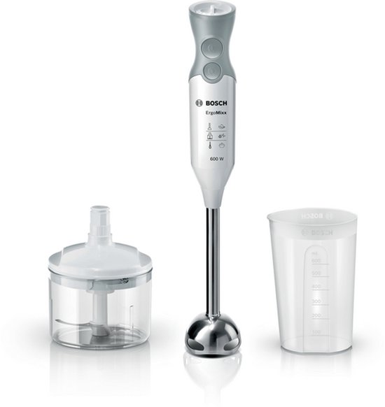 Bosch ErgoMixx staafmixer met hakmolen en maatbeker