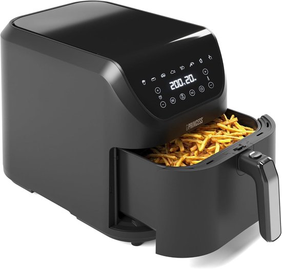 Princess Airfryer XXL SlimFry, slanke grote airfryer van 8 liter