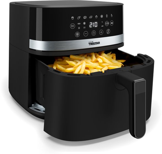 Tristar Airfryer XXL FR-9418 van 8 liter in het zwart