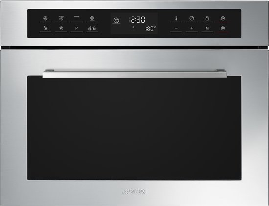 Smeg SF4400MCX1 inbouw combi-magnetron in roestvrijstaal