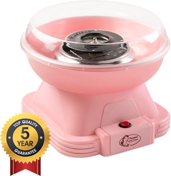 Bestron Suikerspinmachine Sweet Dreams Roze