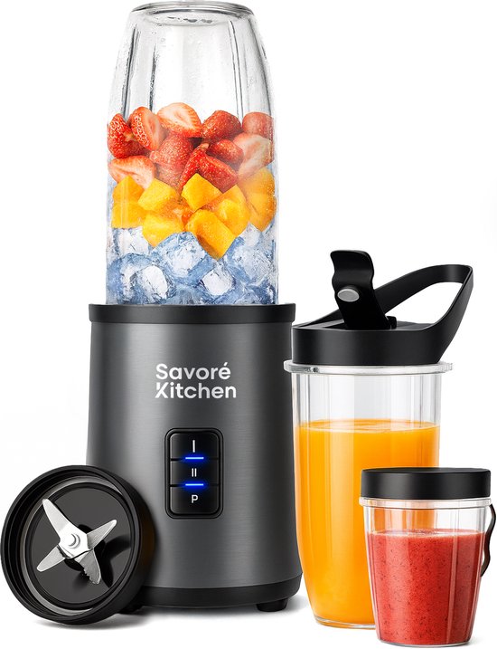 Savoré Kitchen Blender Pro+ NutriPower met twee bekers