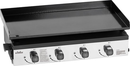 Bighorn Plancha Grill gasbarbecue tabletop met vier branders