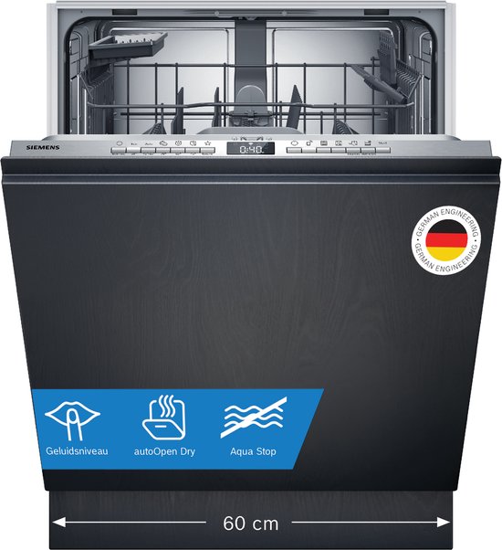 Siemens iQ300 SN63EX04TE inbouwvaatwasser met Home Connect