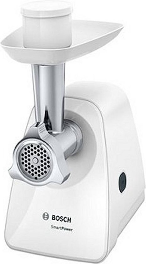 Bosch MFW2500W Smartpower vleesmolen van roestvrij staal