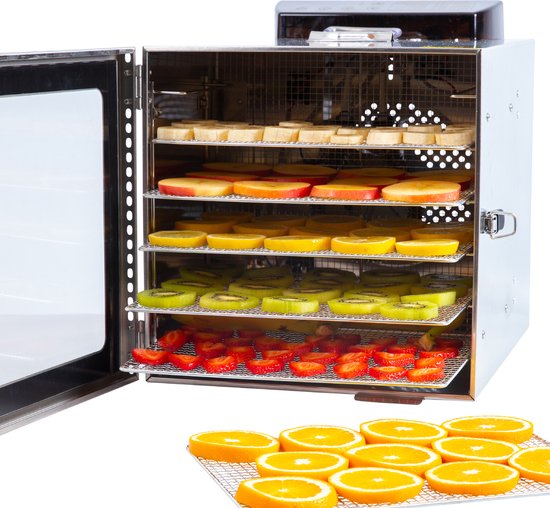 Vita5 Nobel S voedseldroger met zes lagen en RVS behuizing