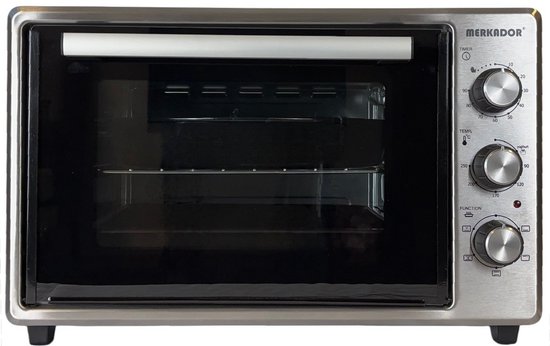 Merkador vrijstaande oven van 40 liter in rvs