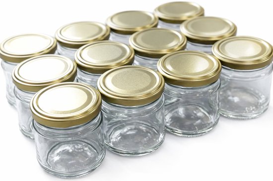 Natuurlijker Leven jampotjes van 210 ml, set van 12 stuks