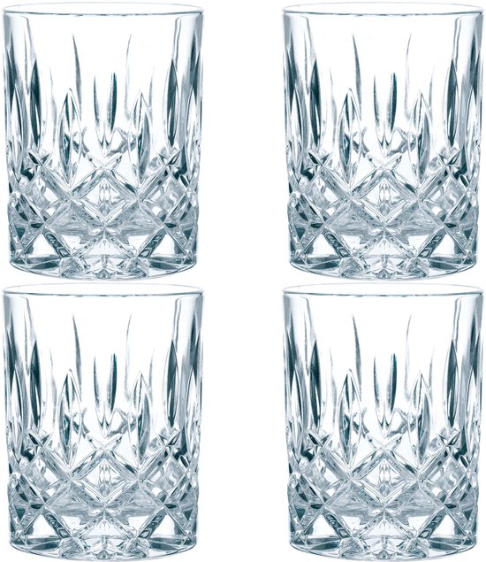 Nachtmann Noblesse whiskyglazen set van 4 stuks in kristalglas