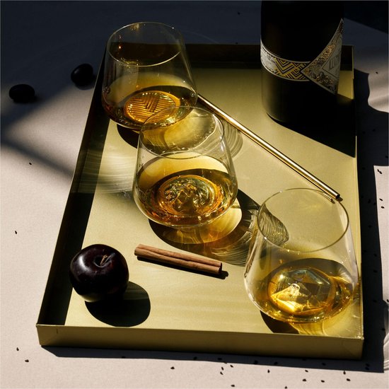 Ritzenhoff whiskeyglas met piramidevormige bodem